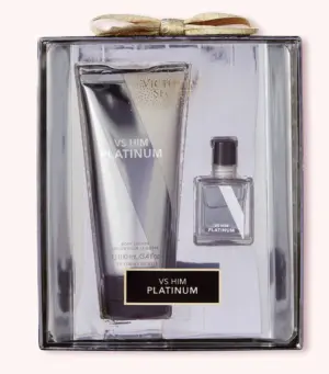 VICTORIA'S SECRET KIT PERFUME MINI FRAGANCIA KIT HIM PLATINUM + BL EAU DE PARFUM 100ML + 7.5ML