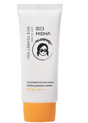 MIDHA PROTECT RICE SUN CREAM SPF 50 PA++ 50ML